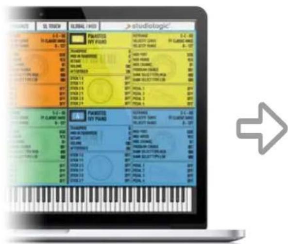 Studiologic SL73 Studio - Alimentation secteur - 3