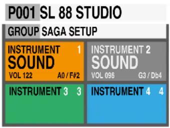 Studiologic SL73 Studio - Zone Edit - 1
