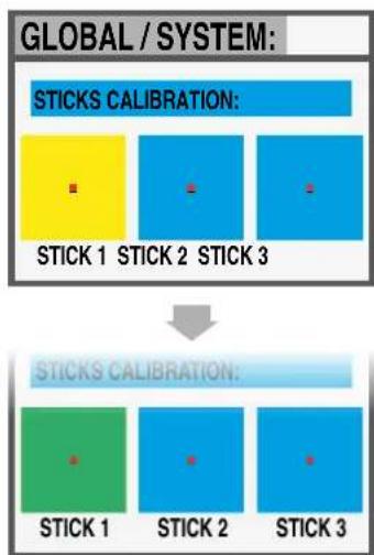 Studiologic SL73 Studio - STICKS CALIBRATION - 1