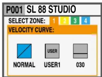 Studiologic SL73 Studio - Zoneneinstellung (Zone Edit) - 3