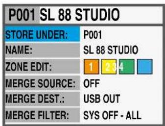 Studiologic SL73 Studio - HOME Display - 4