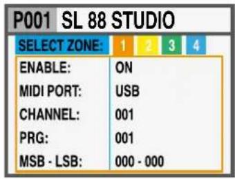 Studiologic SL73 Studio - Comment créé un nouveau groupe ou en modifier un - 4