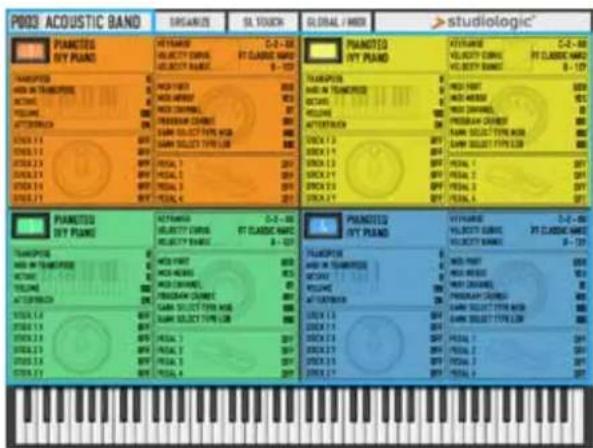Studiologic SL73 Studio - COMMON CHANNEL - 1