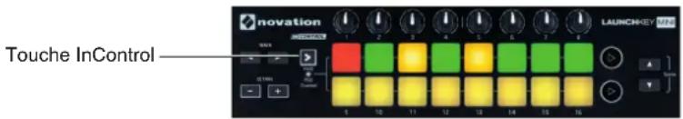 NOVATION Launchkey Mini MK2 - Emploi du Launchkey Mini avec InControl - 1
