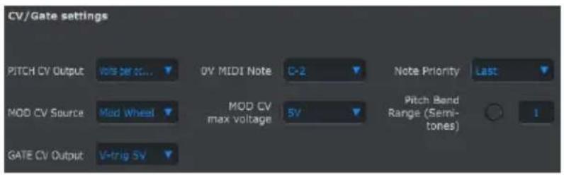 Arturia Keystep - Réglages CV/Gate - 1