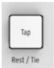 Arturia Keystep - Tap Tempo/Rest/Tie - 1