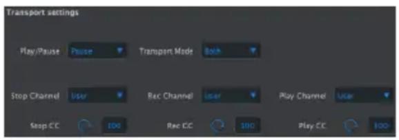 Arturia Keystep - Réglages Transport - 1