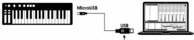 Arturia Keystep - 1.1.1....avec un ordinateur - 1