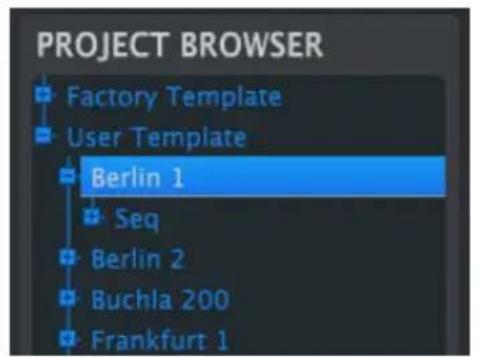 Arturia Keystep - Project Browser - 2