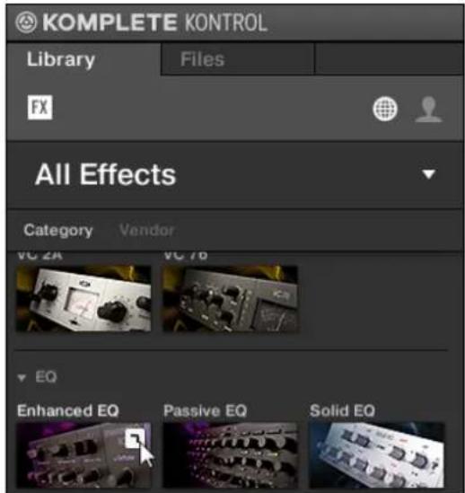 NATIVE INSTRUMENTS Komplete Kontrol S88 MK2 - Ajouter des effets - 2