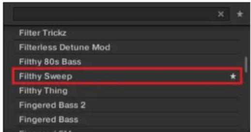 NATIVE INSTRUMENTS Komplete Kontrol S88 MK2 - Ajouter un fichier de Preset aux Favoris - 2