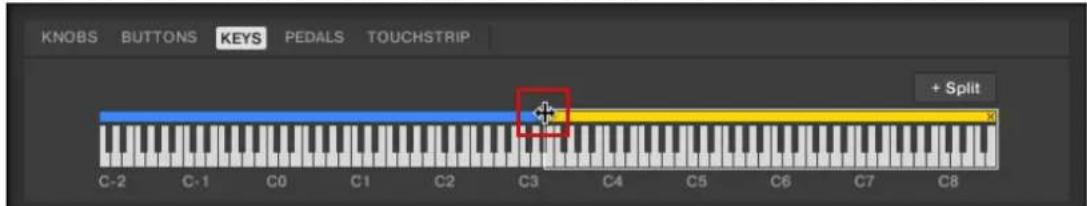 NATIVE INSTRUMENTS Komplete Kontrol S88 MK2 - Redimensionner les Key Zones - 2