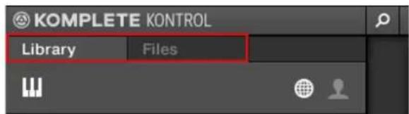 NATIVE INSTRUMENTS Komplete Kontrol S88 MK2 - Naviguer dans la Bibliothèque vs. parcourir vos disques durs - 1