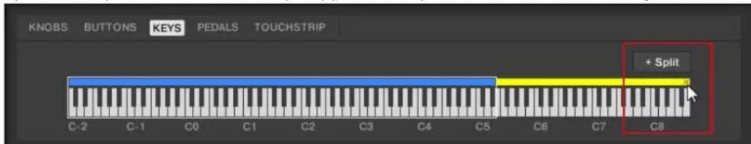 NATIVE INSTRUMENTS Komplete Kontrol S88 MK2 - Supprimer une Key Zone - 1