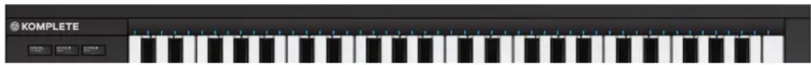 NATIVE INSTRUMENTS Komplete Kontrol S88 MK2 - Les touches et le Light Guide - 1