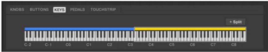 NATIVE INSTRUMENTS Komplete Kontrol S88 MK2 - Redimensionner les Key Zones - 1