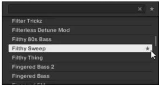NATIVE INSTRUMENTS Komplete Kontrol S88 MK2 - Ajouter un fichier de Preset aux Favoris - 1