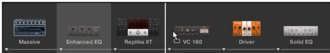NATIVE INSTRUMENTS Komplete Kontrol S88 MK2 - Réordonnier les Effets - 1