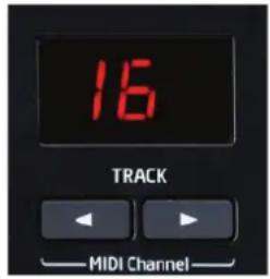 NOVATION Launchkey 25 MK2 - Pour changer de canal : - 1