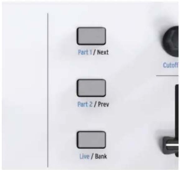 Arturia Keylab Essential 61 - Les commandes des parties - 1