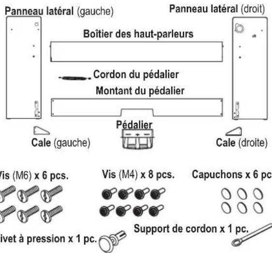 KORG LP380 - Procedure de montage - 3