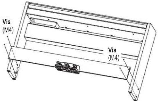 KORG LP380 - Procedure de montage - 8