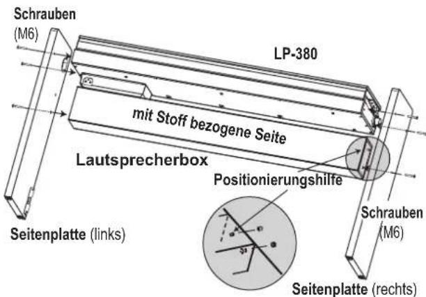 KORG LP380 - Montageschritte - 4