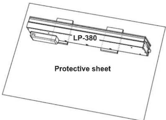 KORG LP380 - Assembly procedure - 1