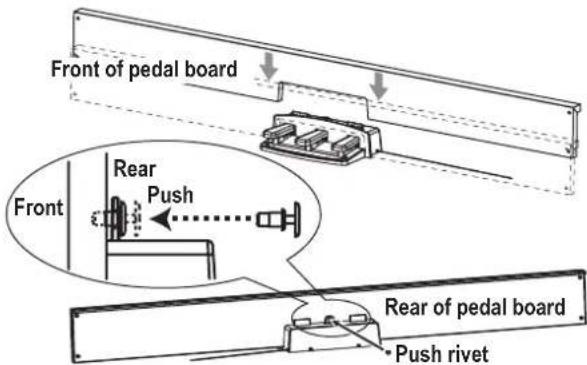 KORG LP380 - Assembly procedure - 9