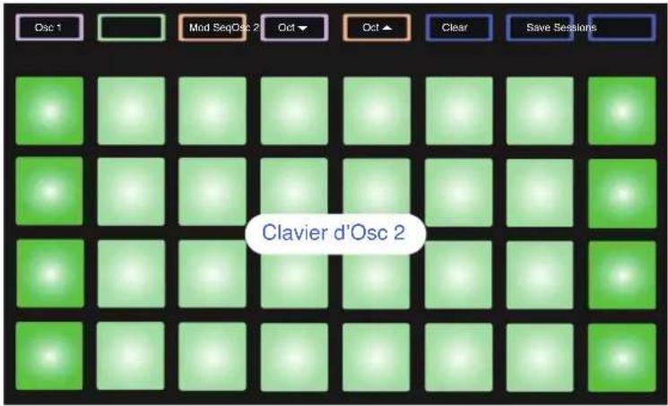 NOVATION Circuit Mono Station - Vue Expand (visualisation étendue des notes) - 2