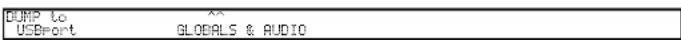 NOVATION Ultranova - Global Menu Page 5 - Global and Audio settings dump - 1