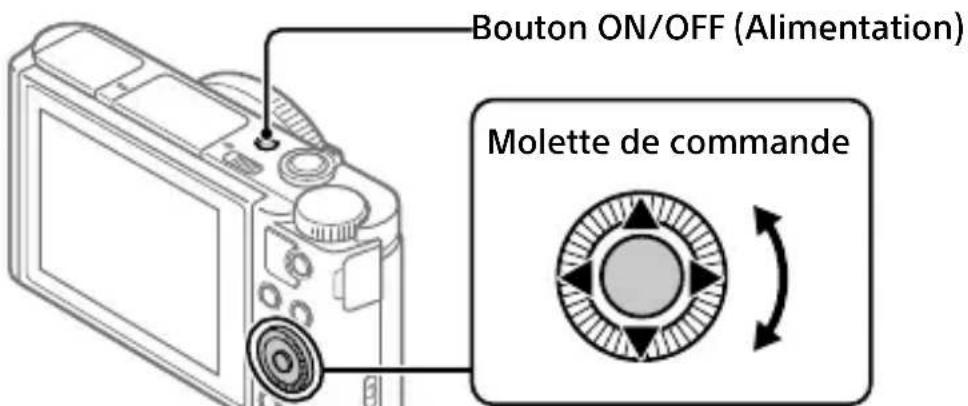 SONY CyberShot DSCHX95 - Réglage de la langue et de l'horloge - 1