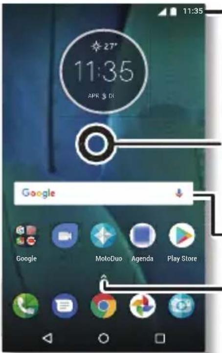 MOTOROLA Moto G5S Plus - Startschem en installingen - 1
