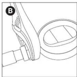 BARBECOOK Quisson 4000 - Letkun ja saliion liittäminen paineensaatimeen - 2