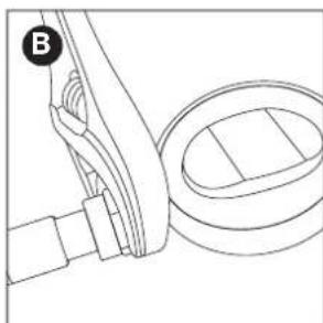 BARBECOOK Quisson 4000 - Připojení hadice a plynové nádoby k regulatóru - 2