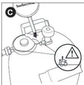 BARBECOOK Quisson 4000 - For at efterse for gaslaekager - 5