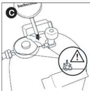 BARBECOOK Quisson 4000 - Kontrolaunikplynu - 4