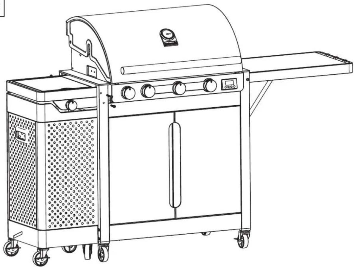 BARBECOOK Quisson 4000 - Postavljanje alarma brojaca vremena - 20
