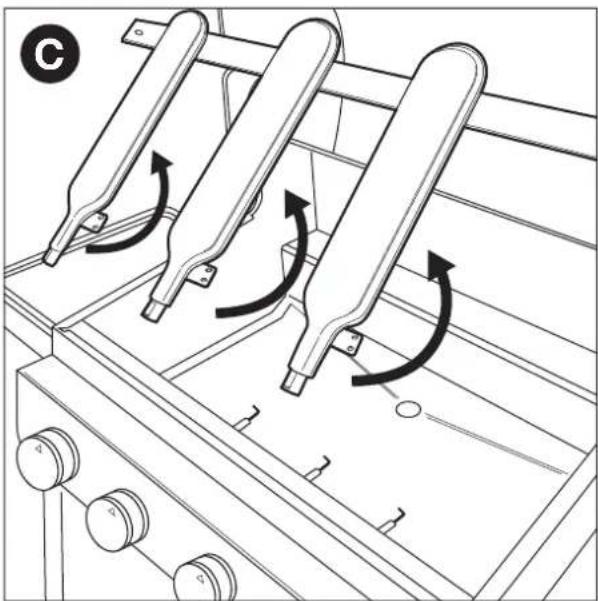 BARBECOOK Quisson 4000 - LAI IZTIRITU DEGLUS VAI VENTURI CAURULES - 3