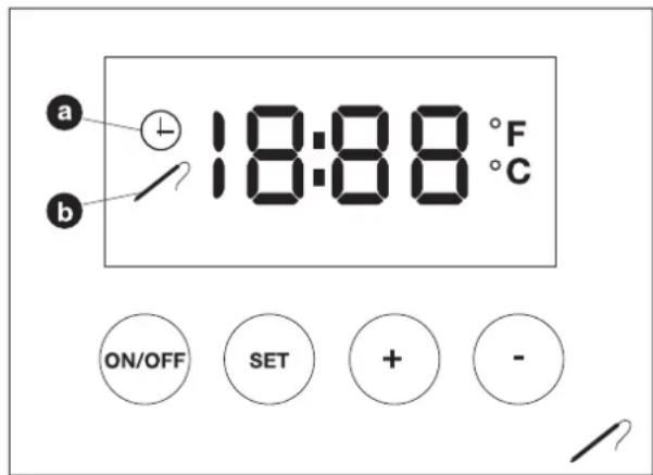 BARBECOOK Quisson 4000 - Ikony a ovladaci tlacitka - 1