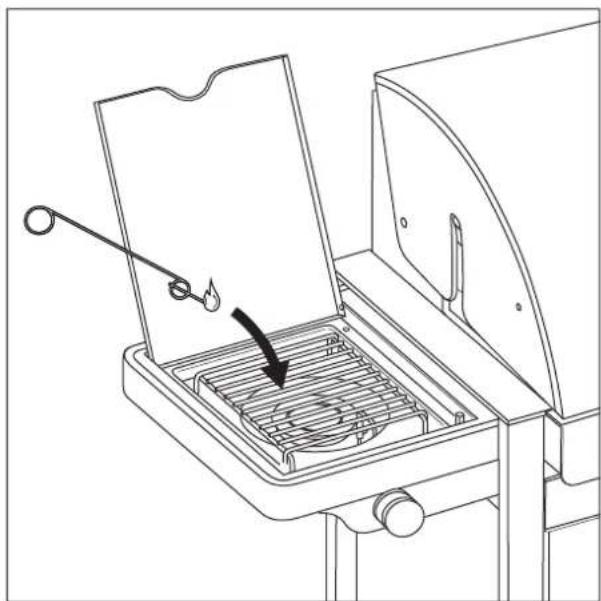 BARBECOOK Quisson 4000 - USO DEI FIAMMIFERI - 1