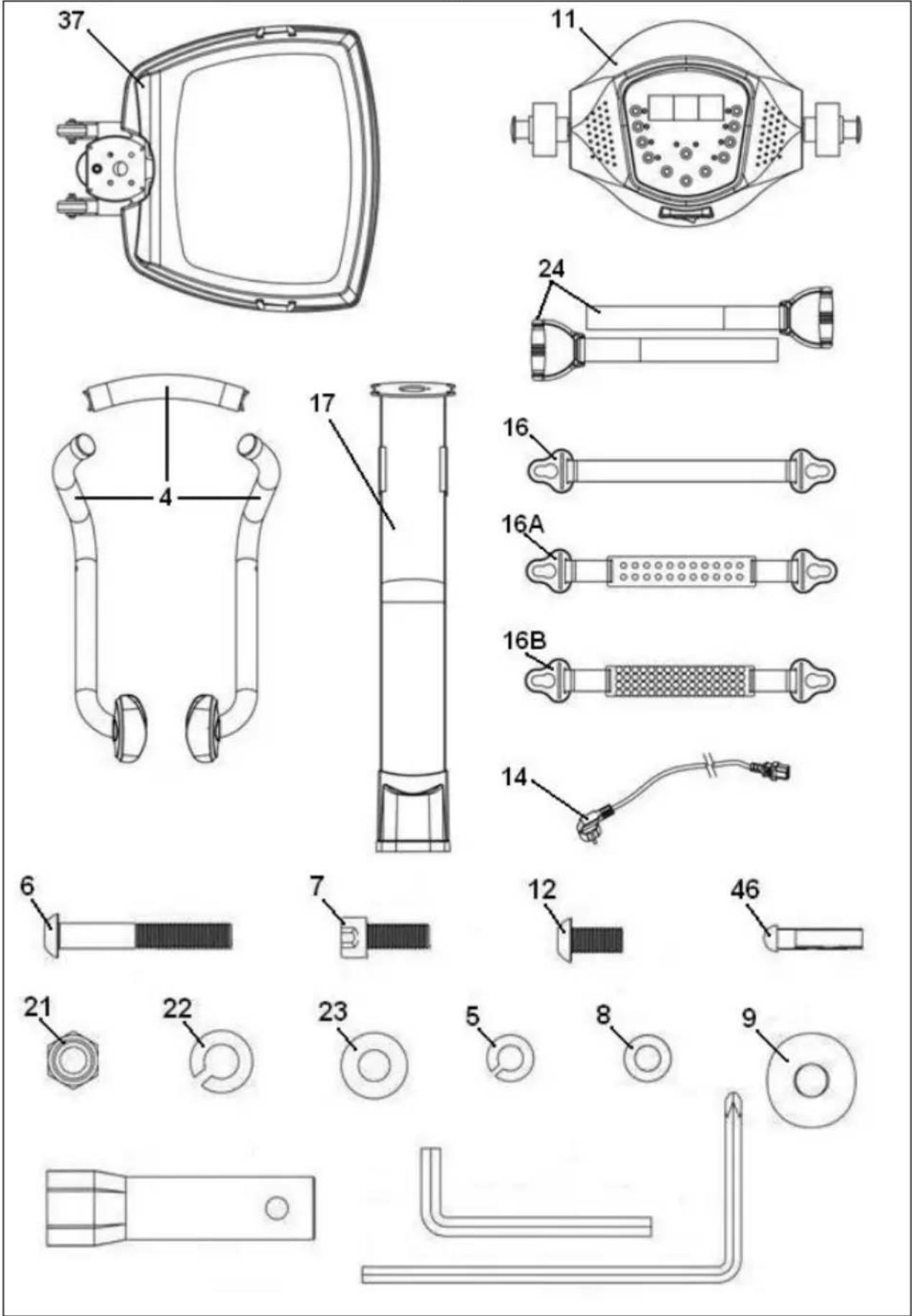 BH FITNESS Combo Duo YV56 - 1