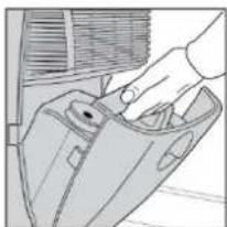 EBAC Powerdri 18 - Emptying the water container - 1