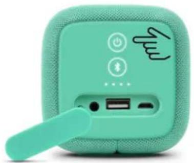 FRESH N REBEL Rockbox Bold M - Lautsprecher einschalten. - 1