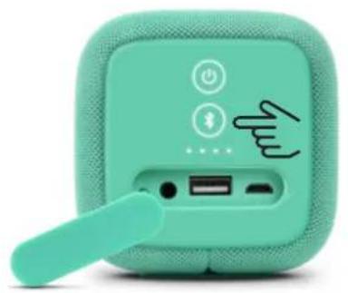 FRESH N REBEL Rockbox Bold M - Appuie sur le bouton Bluetooth. - 1