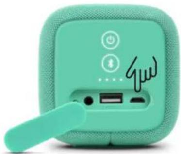 FRESH N REBEL Rockbox Bold M - Зареждайте тонколоната с помощта на микро USB кабела - 1