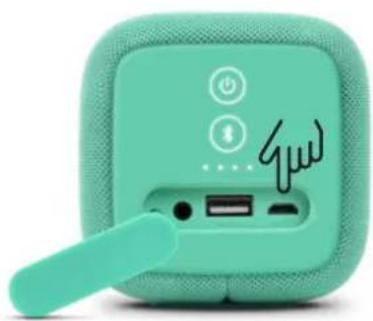 FRESH N REBEL Rockbox Bold M - Charge the speaker with the Micro USB cable. - 1