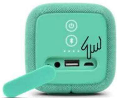 FRESH N REBEL Rockbox Bold M - Ładowanie głośnika kablem Micro USB. - 1