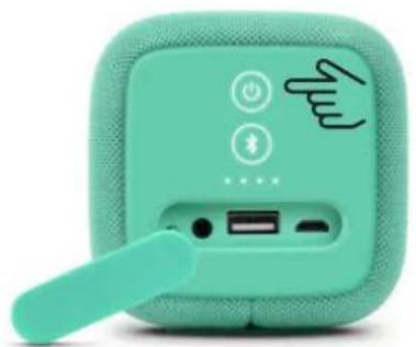 FRESH N REBEL Rockbox Bold M - Enciende el altavoz. - 1