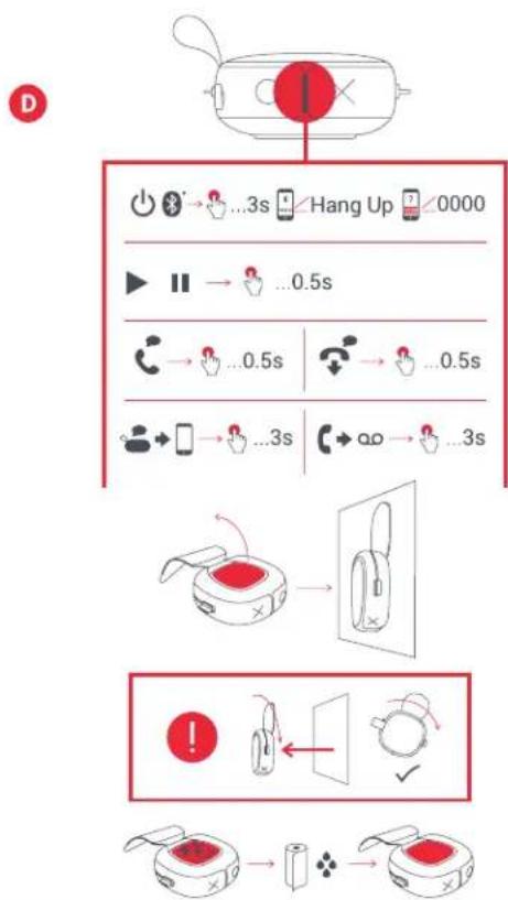 JAM Hang Up HXP101 - G - ADESIVO - 1
